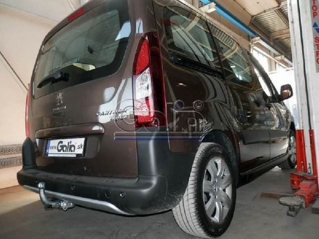 Фаркоп швидкознімний Peugeot Partner 2008-2018 (Long 4860 мм + Tepee) #2