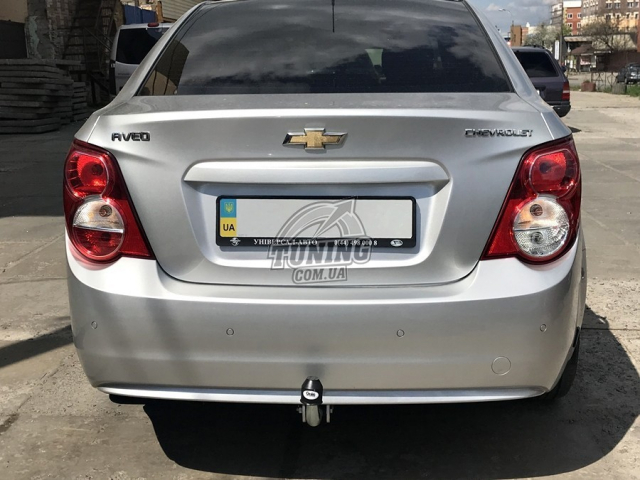 Фаркоп знімний Chevrolet Aveo 2011- (седан) #5