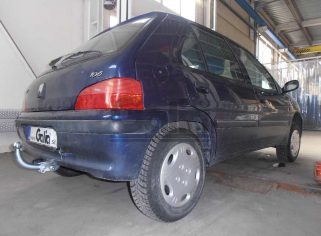 Фаркоп знімний Peugeot 106 1996-2003 (хетчбек) #2
