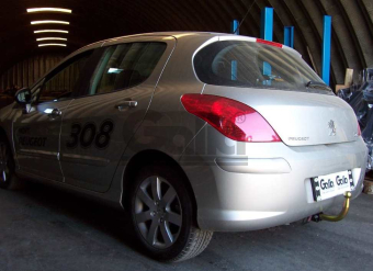 Фаркоп знімний Peugeot 308 2007-2013 (хетчбек)