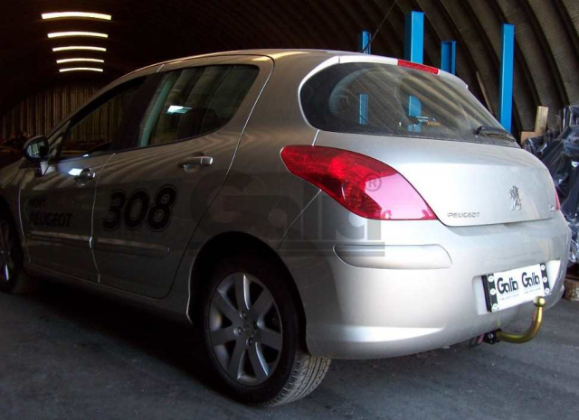 Фаркоп знімний Peugeot 308 2007-2013 (хетчбек) #1