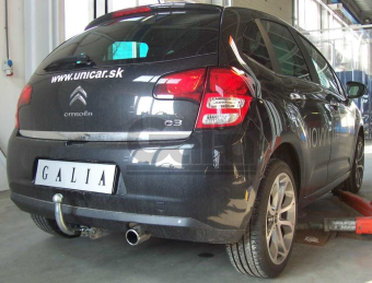 Фаркоп швидкознімний Citroen C3 2002-2009