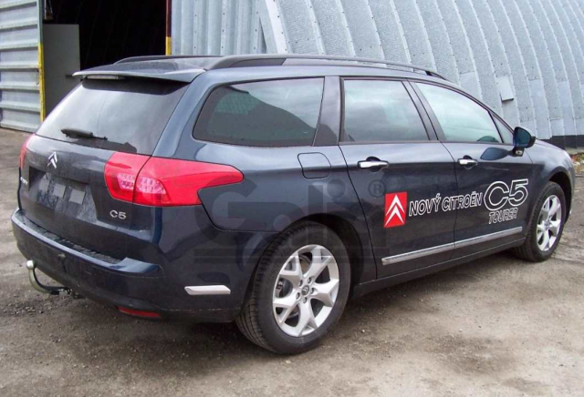 Фаркоп швидкознімний Citroen C5 2008-2017 (універсал) #2