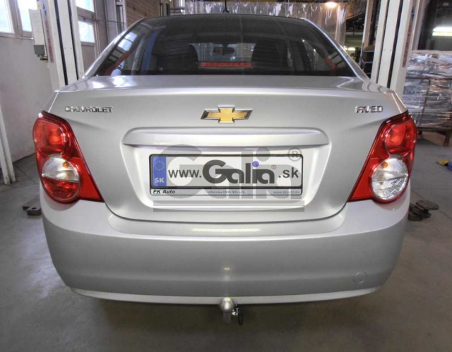 Фаркоп швидкознімний Chevrolet Aveo 2011- (седан) #4