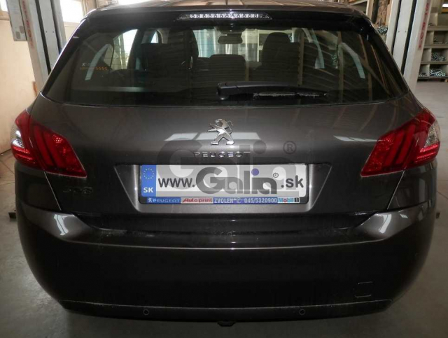 Фаркоп швидкознімний Peugeot 308 2013-2021 (універсал, хетчбек) окрім GT #11