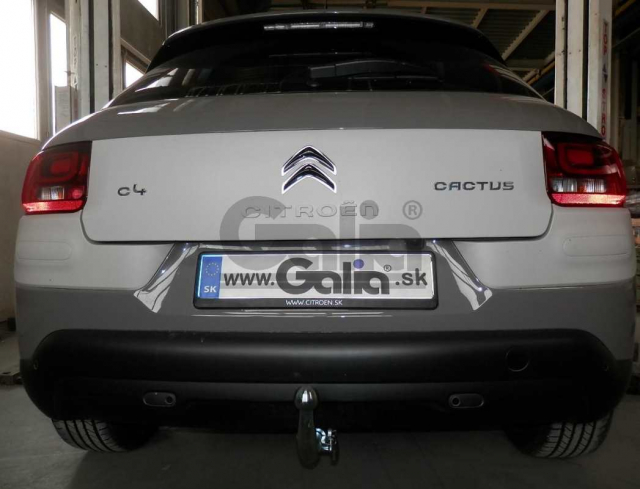 Фаркоп швидкознімний Citroen C4 Cactus 2014-2020 #7