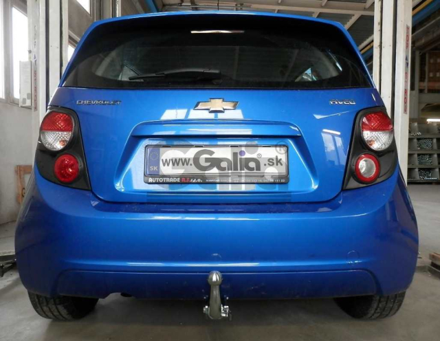 Фаркоп швидкознімний Chevrolet Aveo 2012- (хетчбек) #7