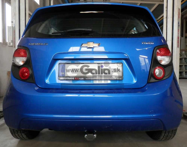 Фаркоп швидкознімний Chevrolet Aveo 2012- (хетчбек) #8