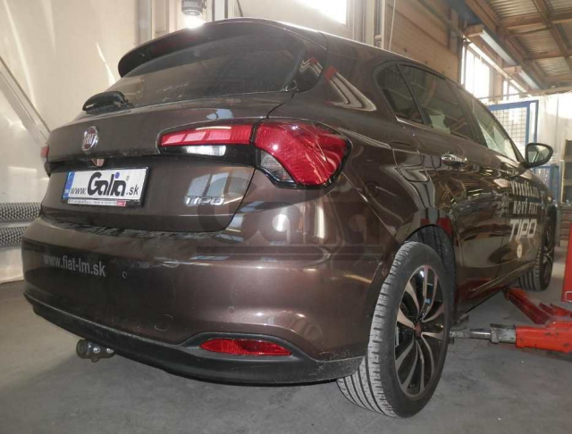 Фаркоп швидкознімний Fiat Tipo 2015- (хетчбек) #4