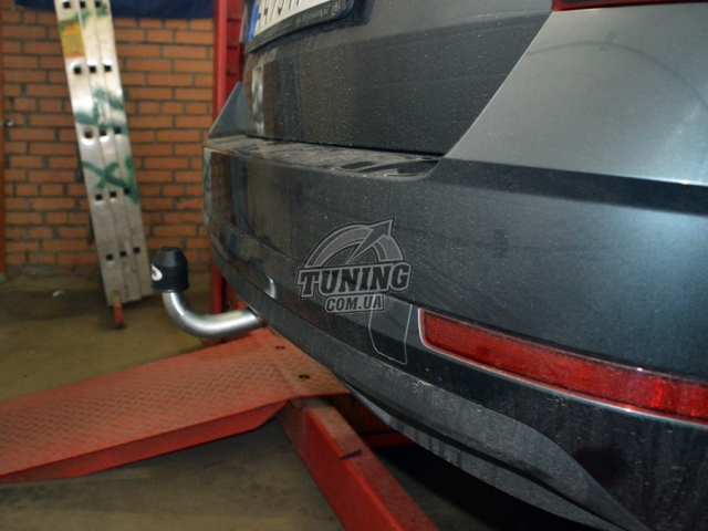 Фаркоп знімний Skoda Octavia A7 2013-2020 (седан, ліфтбек, універсал) +Scout #1
