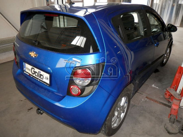 Фаркоп швидкознімний Chevrolet Aveo 2012- (хетчбек) #2