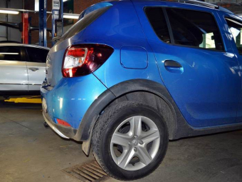 Фаркоп швидкознімний Renault Sandero 2007-2012 (+Stepway)