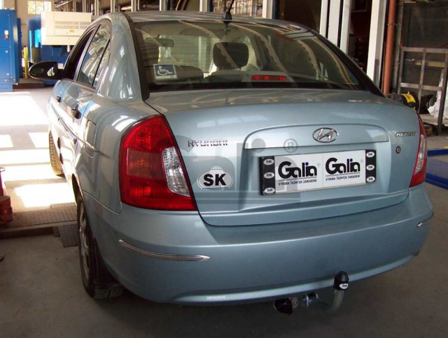 Фаркоп знімний Hyundai Accent 2006-2010 #4