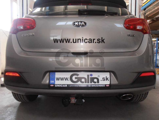 Фаркоп швидкознімний Kia Ceed 2012-2018 (хетчбек) #5