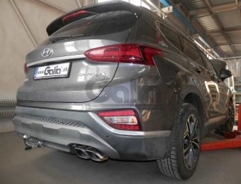 Фаркоп швидкознімний Hyundai Santa Fe 2018-2020