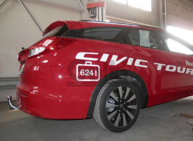 Фаркоп швидкознімний Honda Civic Tourer 2013-2017 (універсал) #6