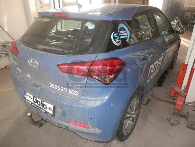 Фаркоп швидкознімний Hyundai i20 2015-2020 #3