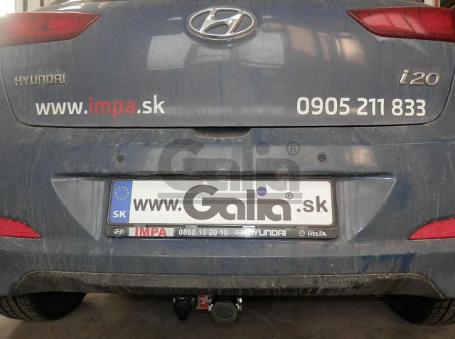 Фаркоп швидкознімний Hyundai i20 2015-2020 #10