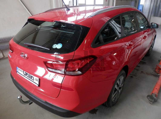 Фаркоп швидкознімний Hyundai i30 2017- (універсал) #2