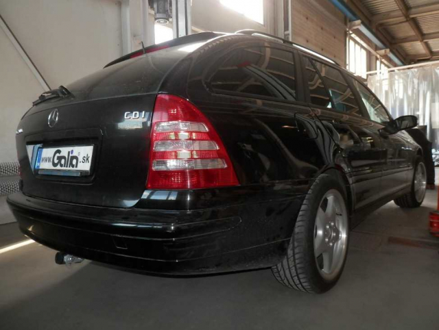 Фаркоп швидкознімний Mercedes C-Class S203 2001-2007 (універсал) #4