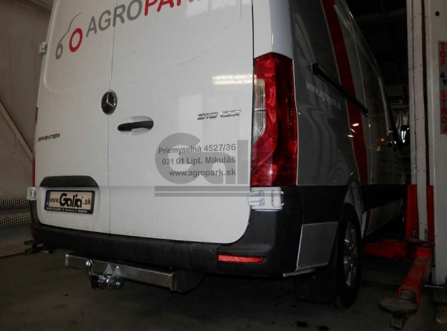 Фаркоп швидкознімний Mercedes Sprinter W907-910 2018- (без підніжки) #1