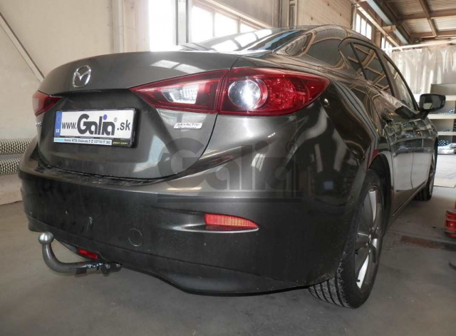 Фаркоп швидкознімний Mazda 3 2013-2019 (седан) #5
