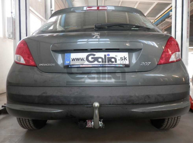 Фаркоп швидкознімний Peugeot 207 2006- (хетчбек) #4