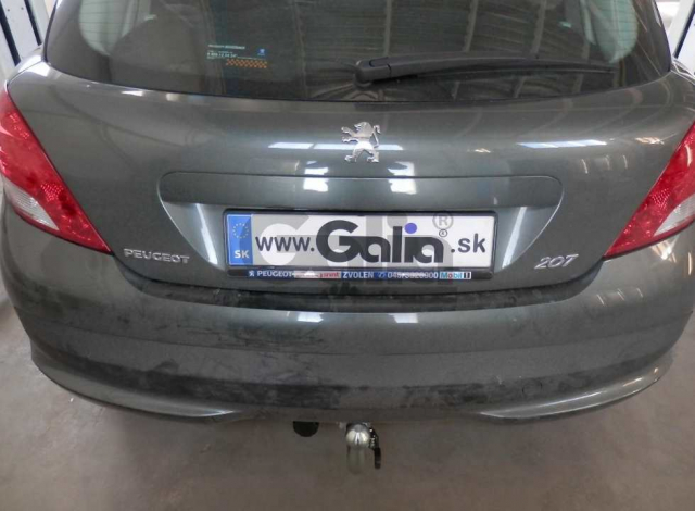 Фаркоп швидкознімний Peugeot 207 2006- (хетчбек) #6