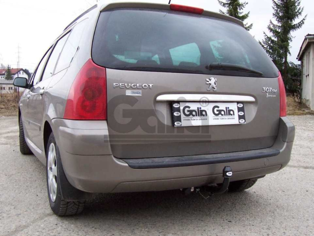 Фаркоп швидкознімний Peugeot 307 SW 2002-2008 (універсал) #3