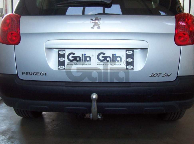 Фаркоп швидкознімний Peugeot 207 SW 2007- (універсал) #5