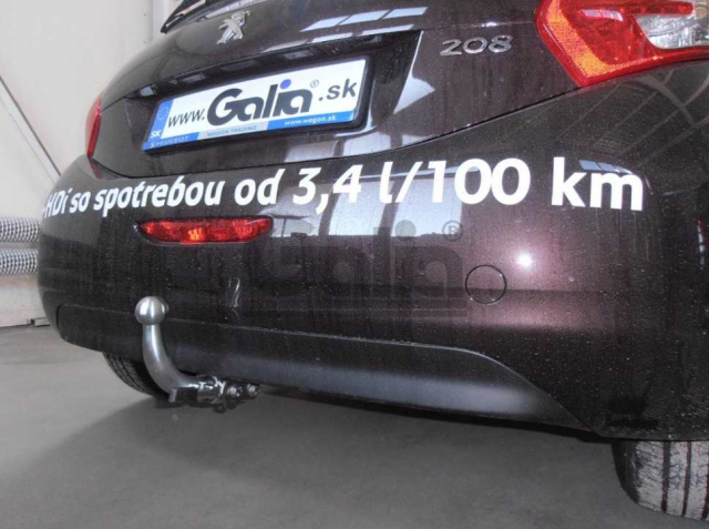 Фаркоп швидкознімний Peugeot 208 2012-2019 #8