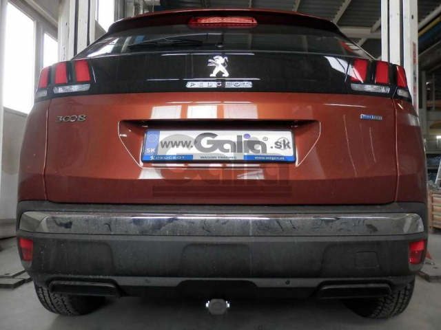 Фаркоп швидкознімний Peugeot 3008 2016- (окрім hybrid) #8