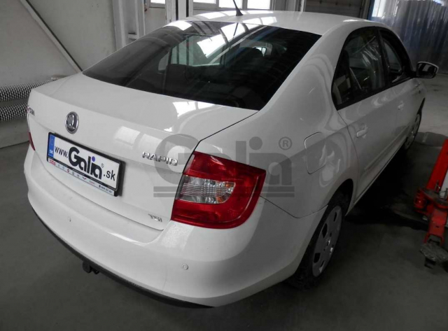 Фаркоп швидкознімний Skoda Rapid 2012- (+Spaceback) #6