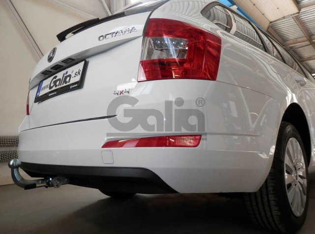 Фаркоп швидкознімний Skoda Octavia A7 2013-2020 (седан, ліфтбек, універсал) +Scout #9
