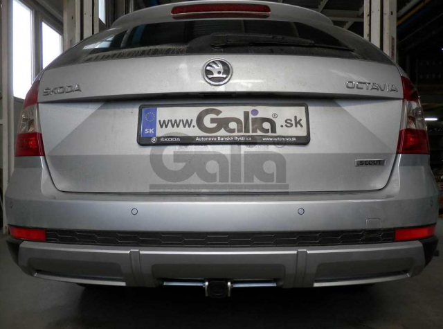 Фаркоп швидкознімний Skoda Octavia A7 2013-2020 (седан, ліфтбек, універсал) +Scout #5