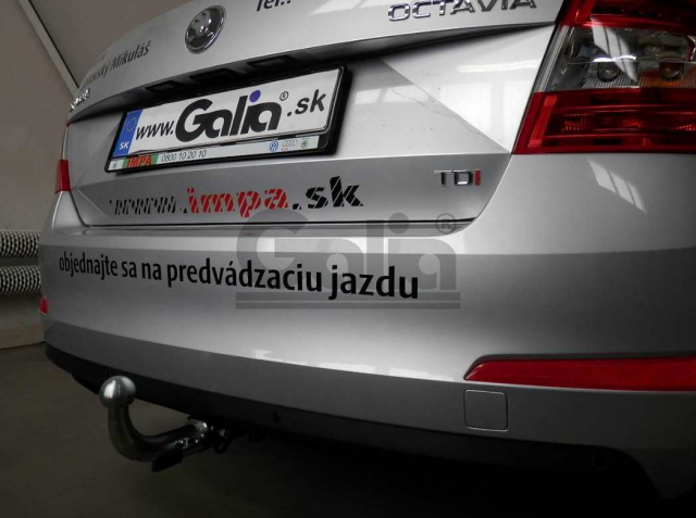 Фаркоп швидкознімний Skoda Octavia A7 2013-2020 (седан, ліфтбек, універсал) +Scout #2