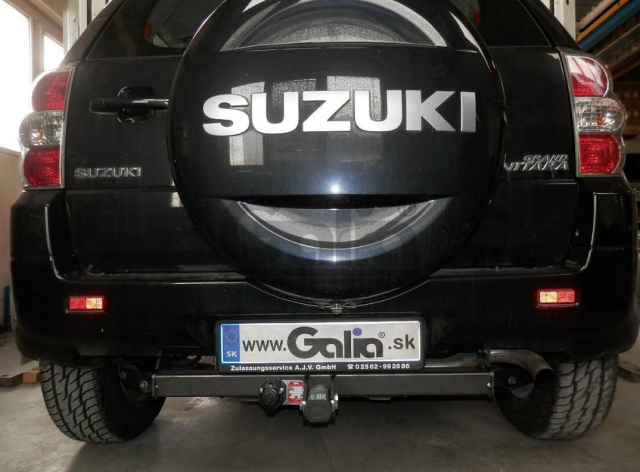 Фаркоп швидкознімний Suzuki Grand Vitara 2005-2010 (3 двері; з запаскою на дверях) #10