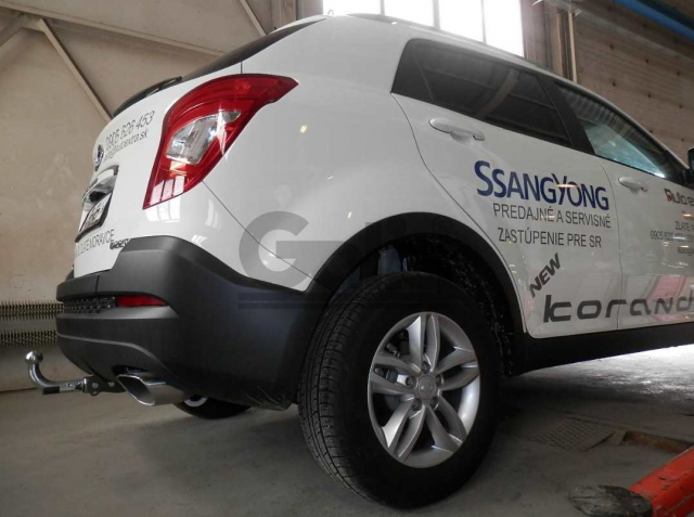 Фаркоп швидкознімний SsangYong Korando 2010-2019 #3