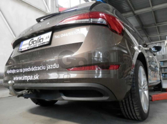 Фаркоп швидкознімний Skoda Scala 2019- (з підготовкою під фаркоп)
