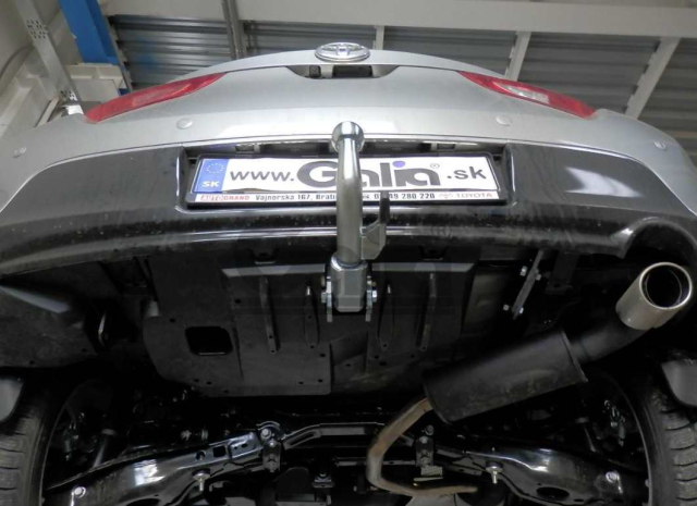 Фаркоп швидкознімний Toyota Auris 2007-2012 (хетчбек) окрім hybrid #11