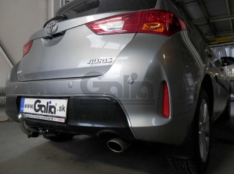 Фаркоп швидкознімний Toyota Auris 2012-2018 (хетчбек) окрім hybrid