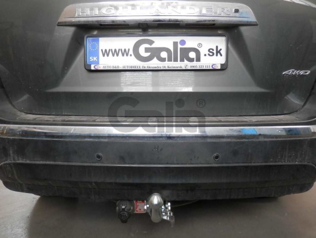 Фаркоп швидкознімний Toyota Highlander 2010-2013 рестайлінг #5