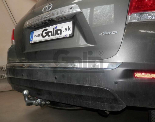 Фаркоп швидкознімний Toyota Highlander 2010-2013 рестайлінг #3