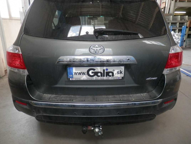 Фаркоп швидкознімний Toyota Highlander 2010-2013 рестайлінг #11