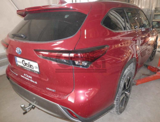 Фаркоп швидкознімний Toyota Highlander 2019- (для авто із запаскою, окрім R20) #3