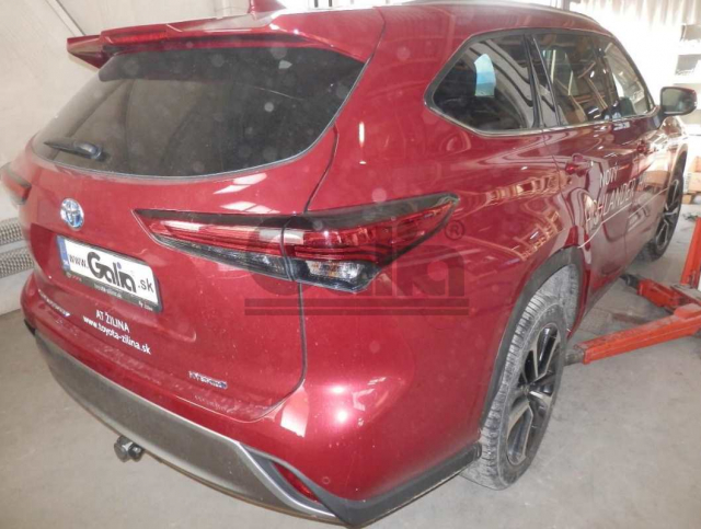 Фаркоп швидкознімний Toyota Highlander 2019- (для авто із запаскою, окрім R20) #4